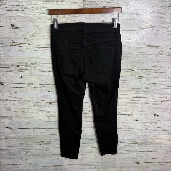 J. Crew Women's Black Skinny Jeans size 27P - Picture 5 of 6